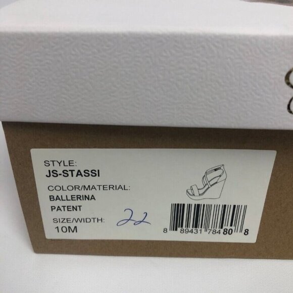 Jessica Simpson Womens Stassi Wedge Sandals Ballerina 10M - Picture 6 of 6